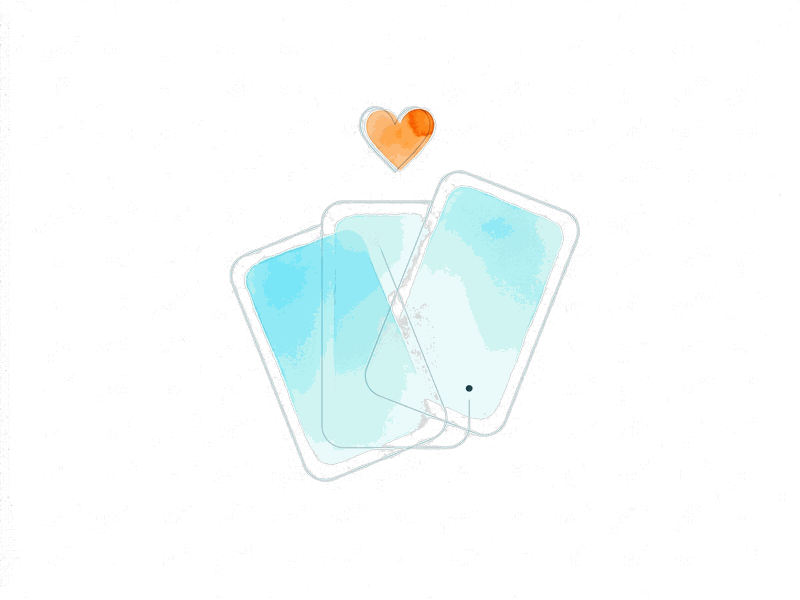 Paid social advertising illustration
